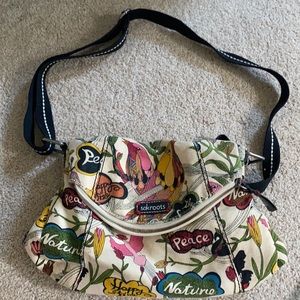 Sakroots shoulder/hobo bag with matching wallet